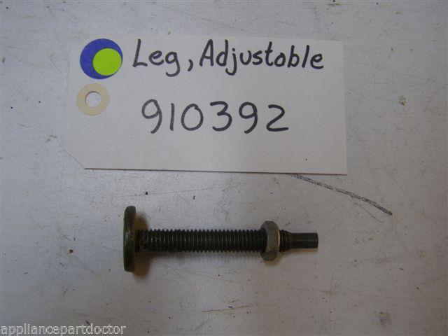 Maytag Dishwasher 910392 Leg, Adjustable used part assembly Maytag Dishwasher 910392 Leg, Adjustable used part assembly